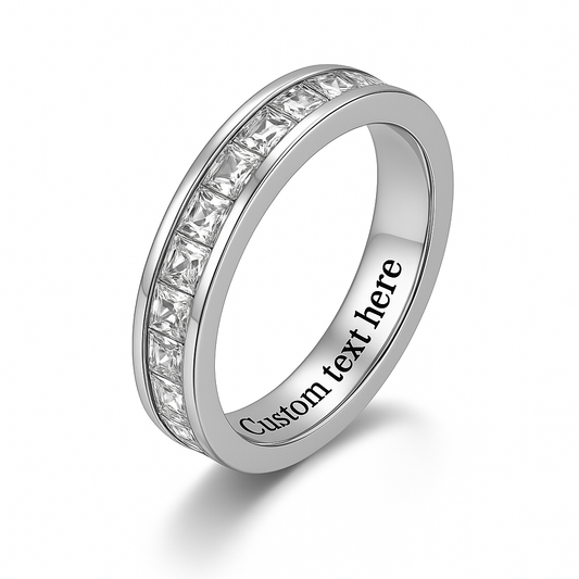 Carrèr Round Promise RIng