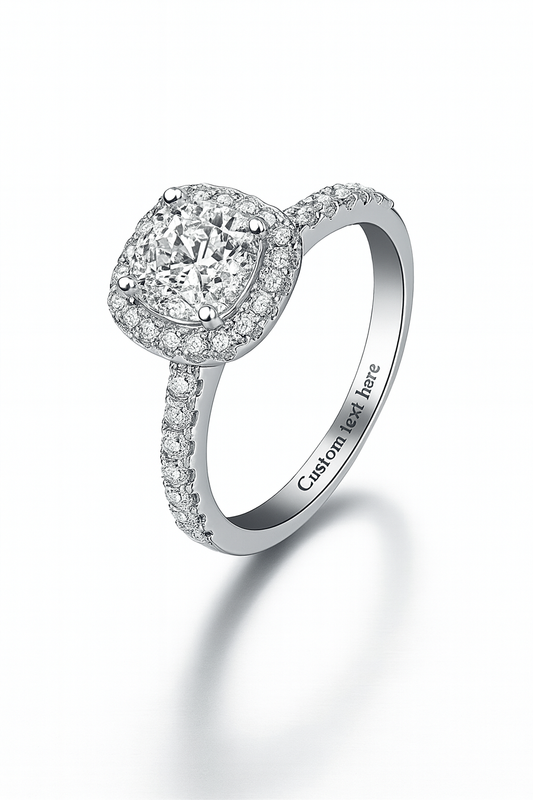 Carrèr Oval Promise RIng