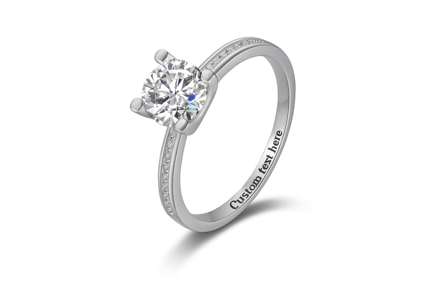 Carrèr Round Promise RIng