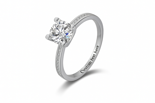 Carrèr Round Promise RIng