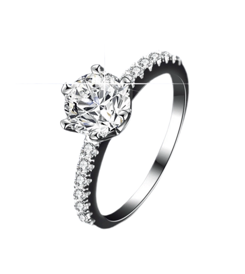 Carrèr Round Promise RIng