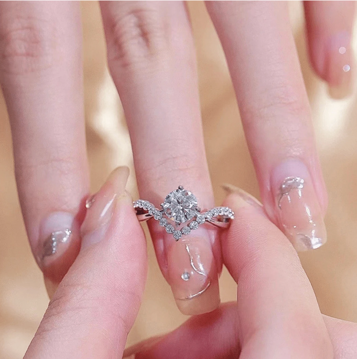 Carrèr Heart Promise RIng