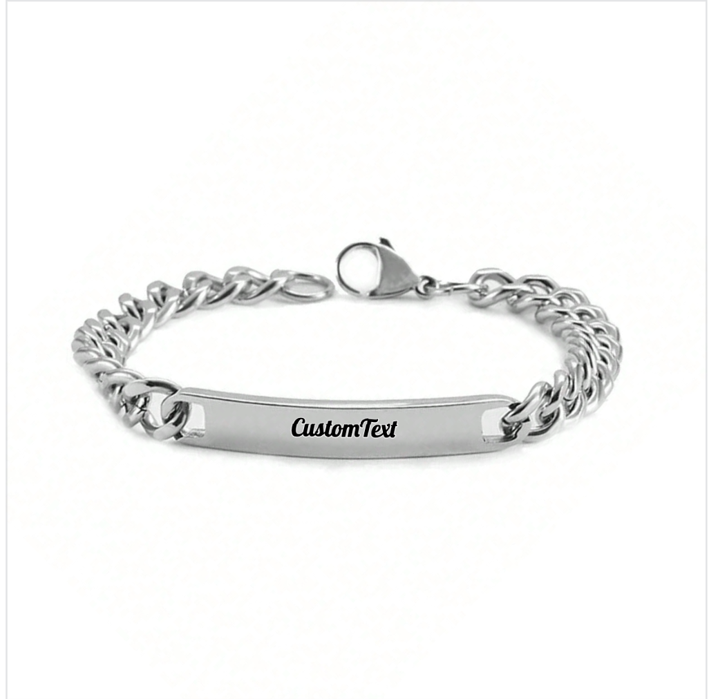 Man Chain Silver Bracelet